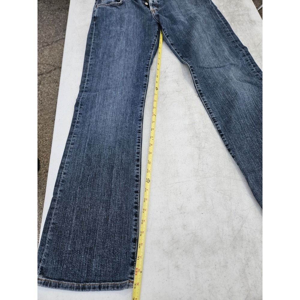 Lucky Brand Jeans Women's Blue Easy Rider Button-Fly Denim Size 12 | 31 Long Len - Picture 2 of 10